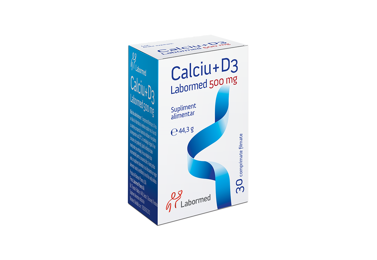 Calciu + D3 Labormed